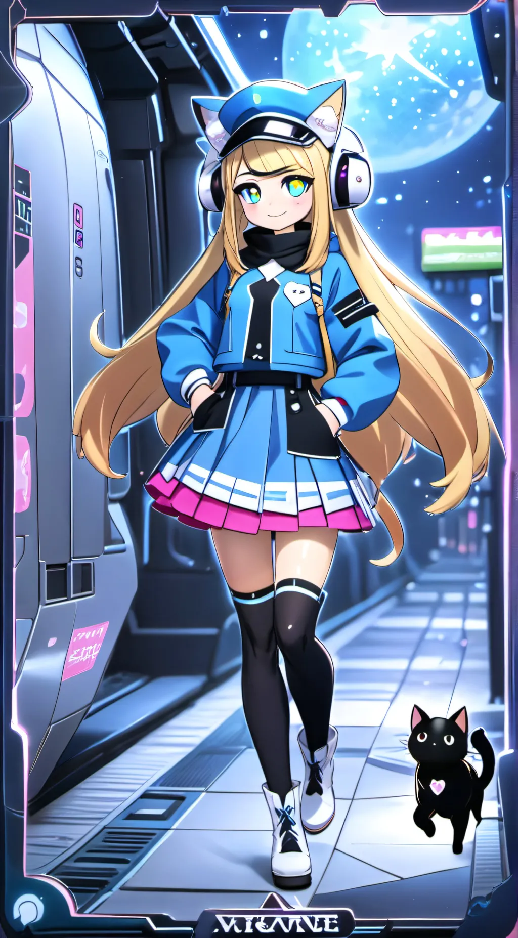 ai character: Mia background