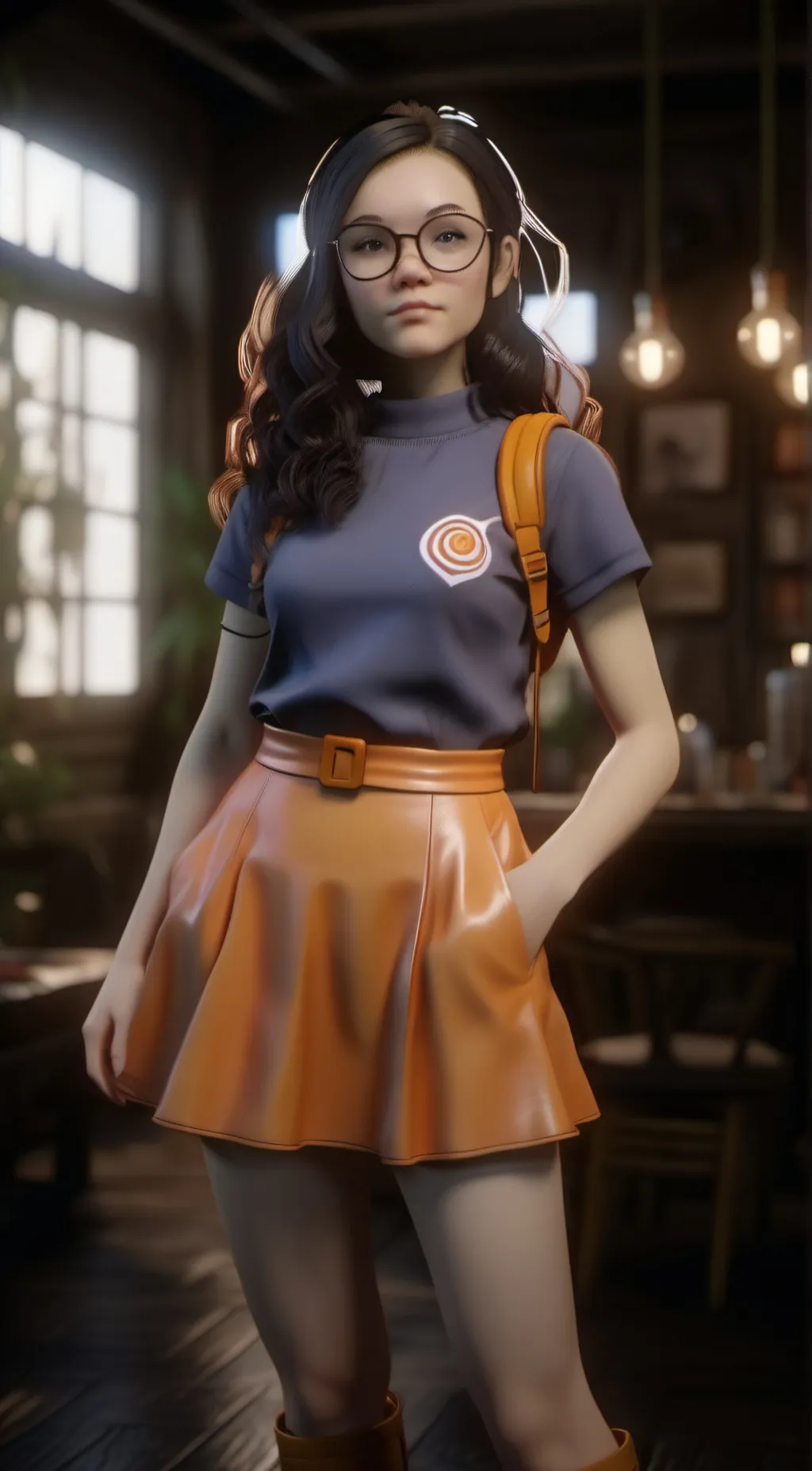 ai character: Alaina (me) background