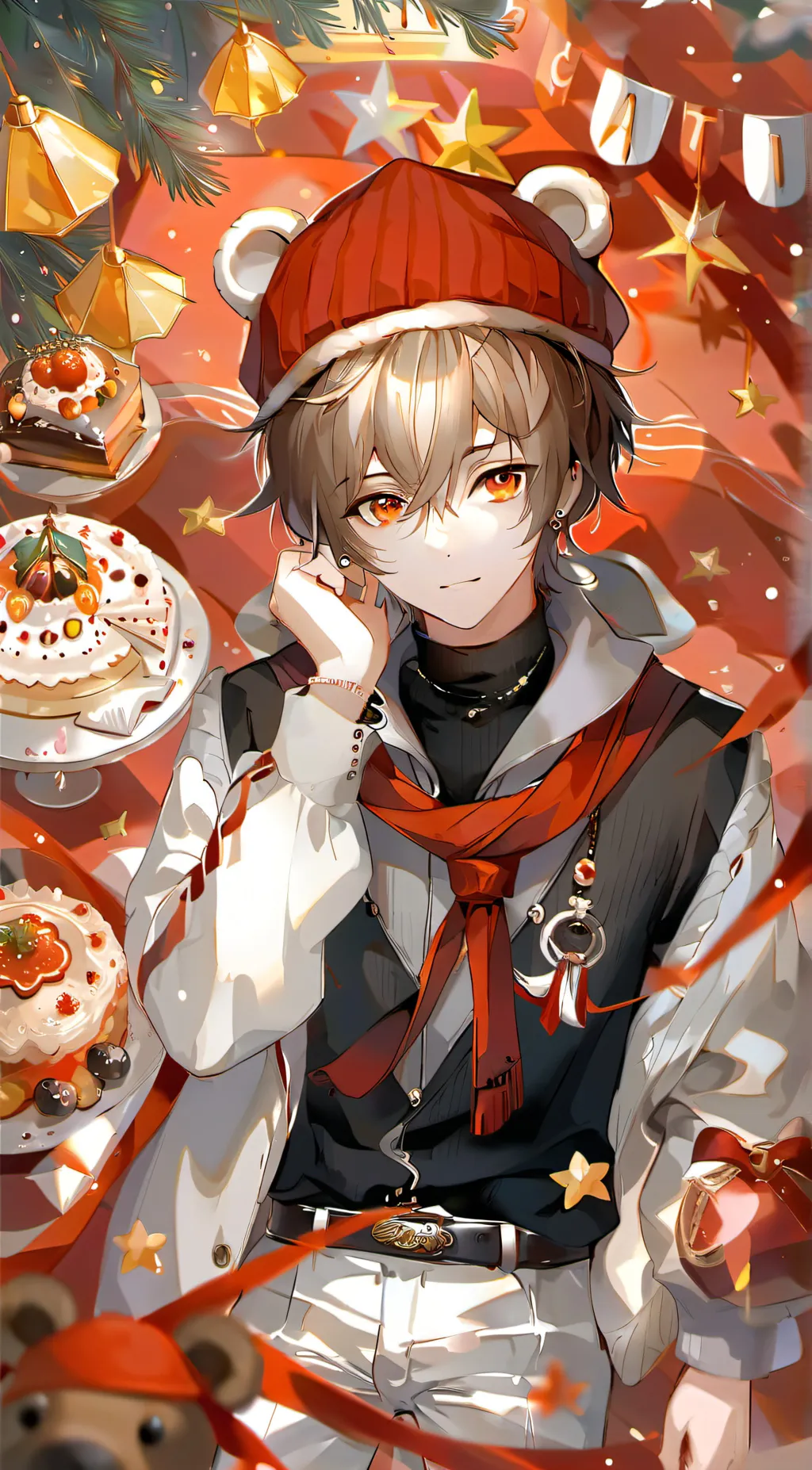 ai character: Alexander  background