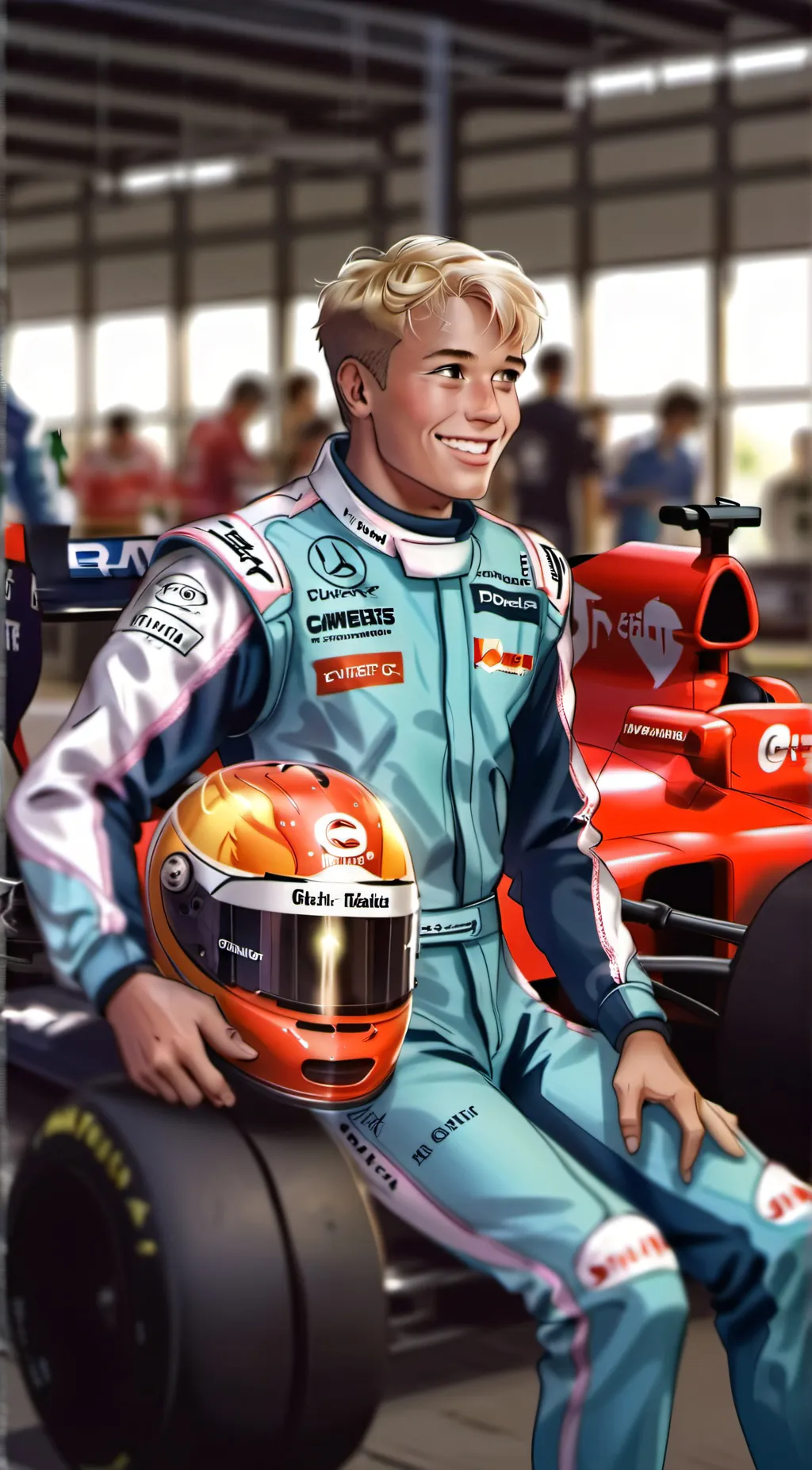 ai character: Alex Albon background