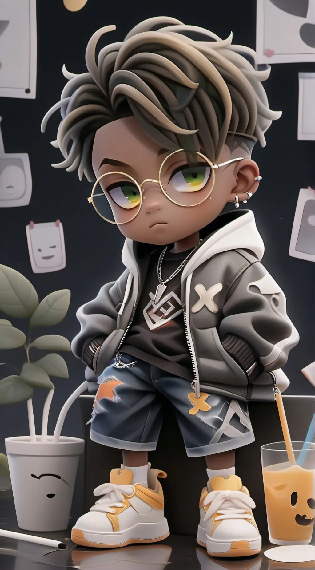 ai character: xxx jr background