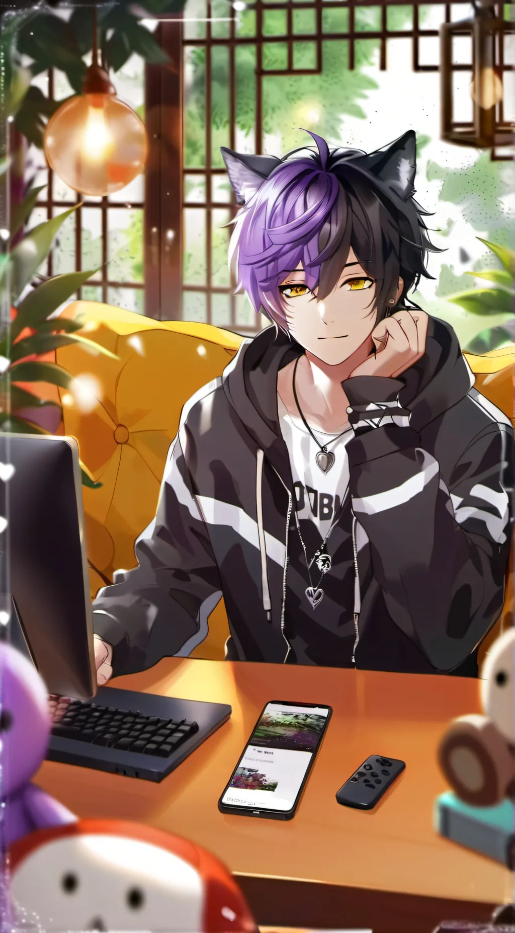 ai character: Liam background