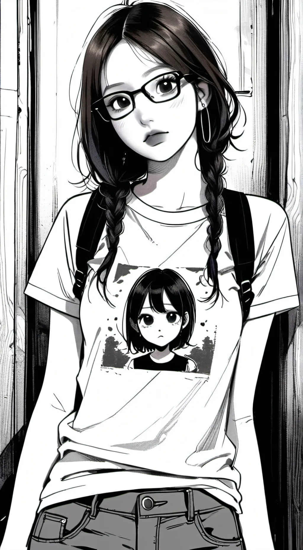 ai character: ur girlfreind background