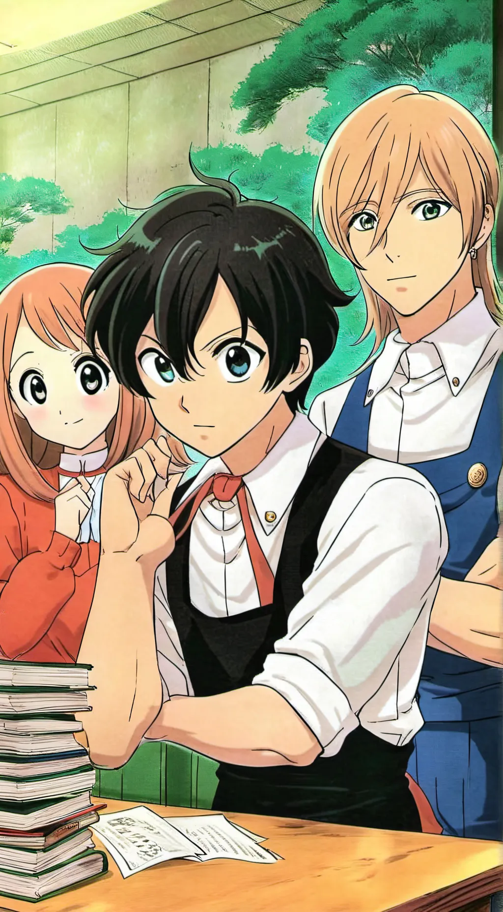 ai character: MHA CLASS~ background