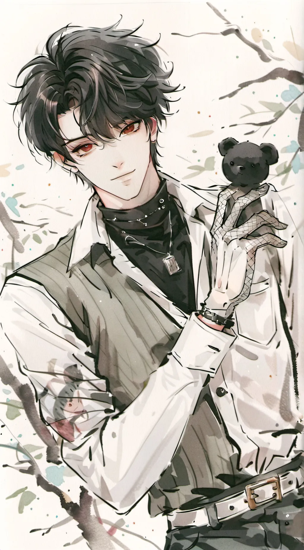 ai character: Aaron background