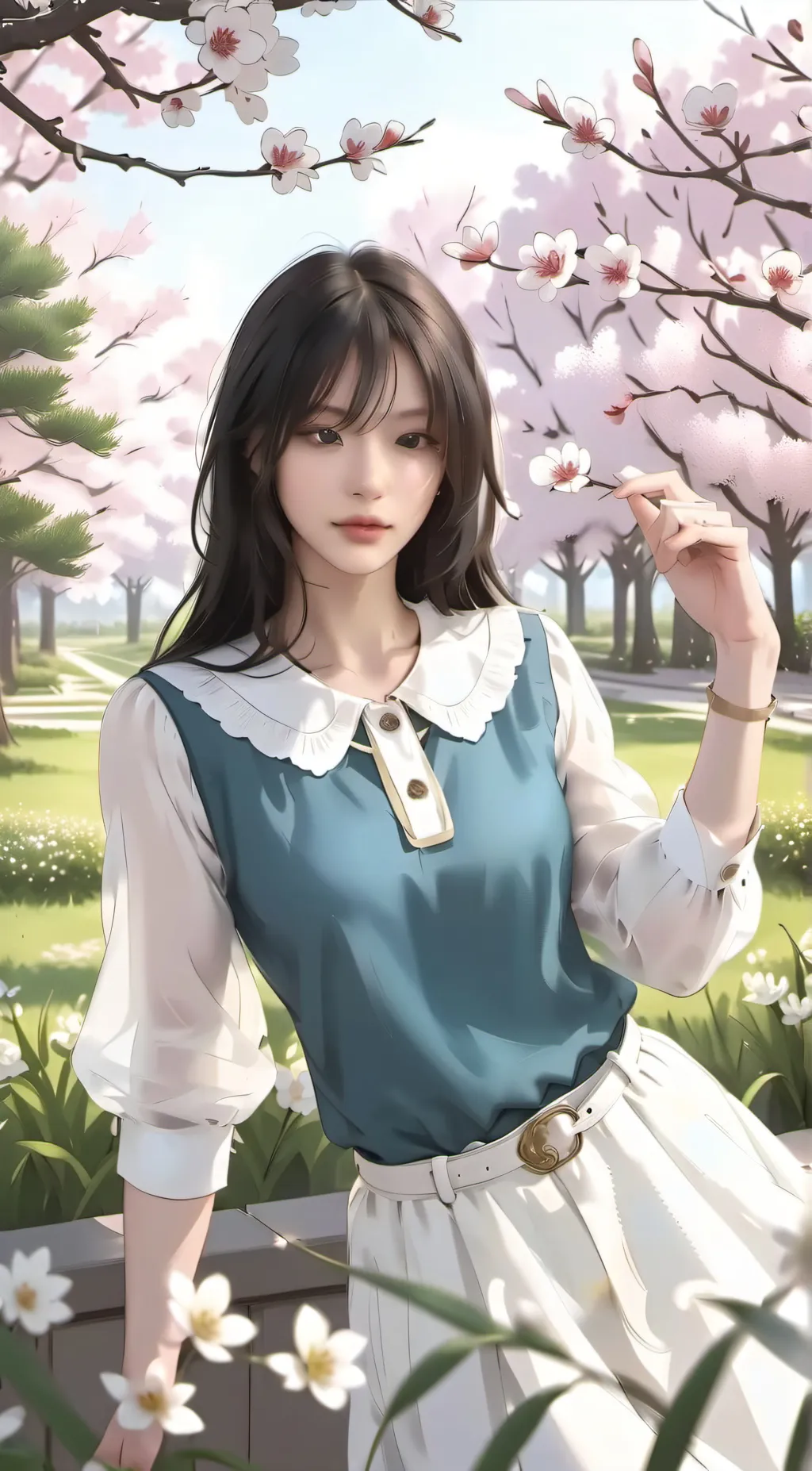 ai character: Chaewon background