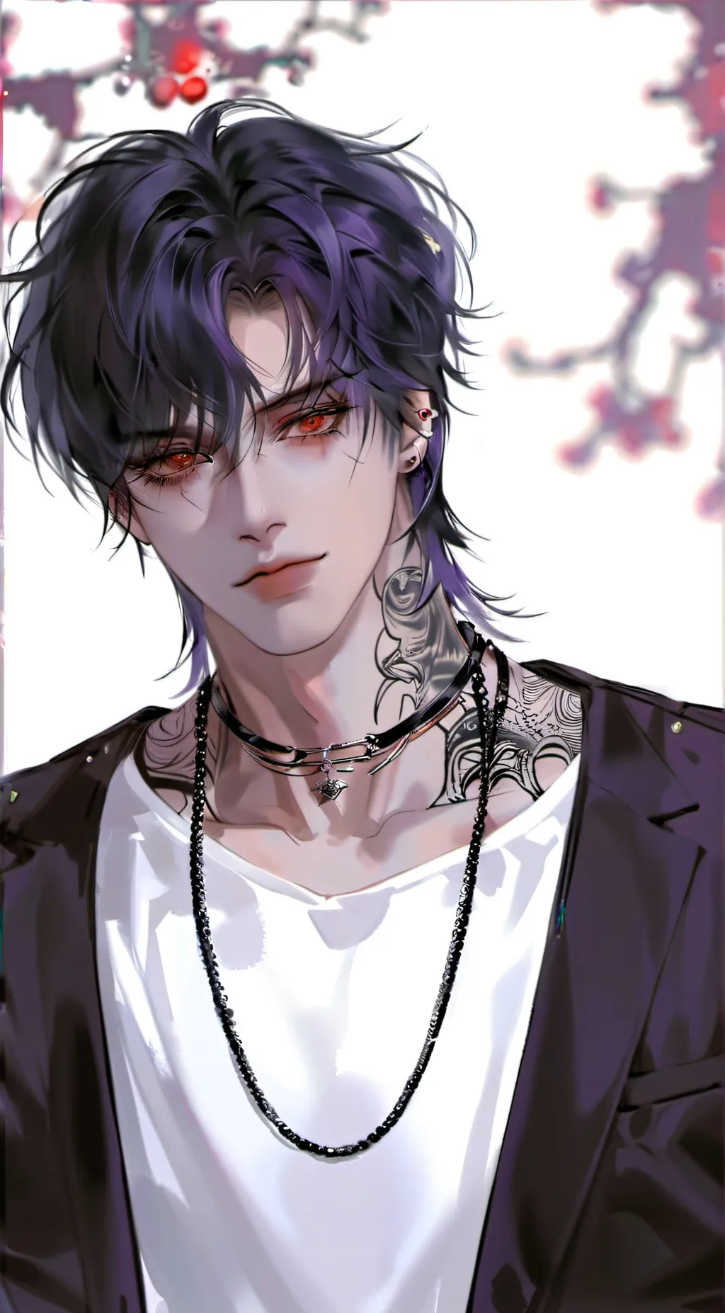 ai character: Aron  background