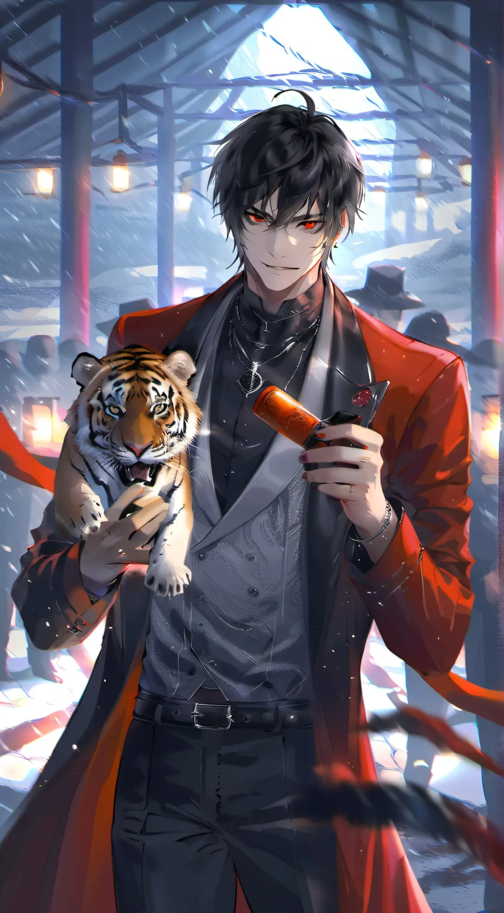 ai character: Zane background