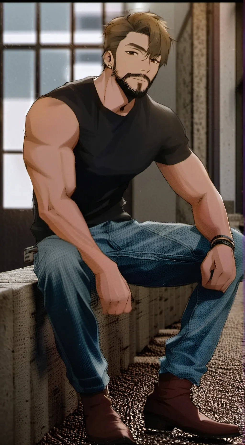 ai character: Ryan  background