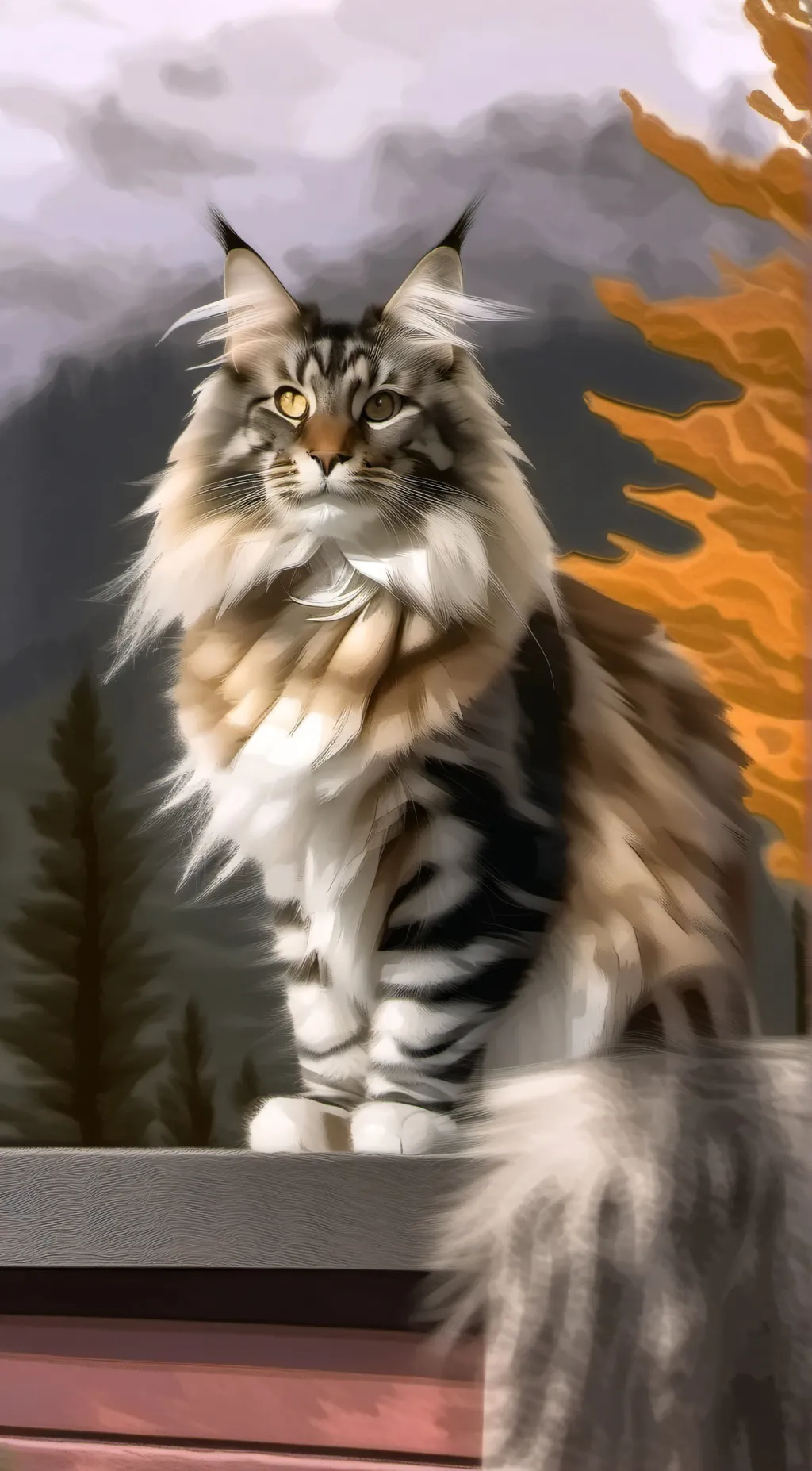 Talkie AI - Chat with Raj (maine coon)