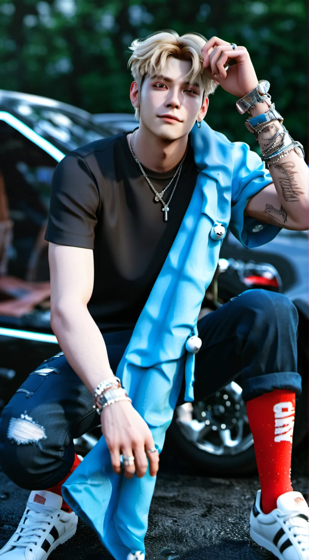 ai character: ♡Spencer♡ background