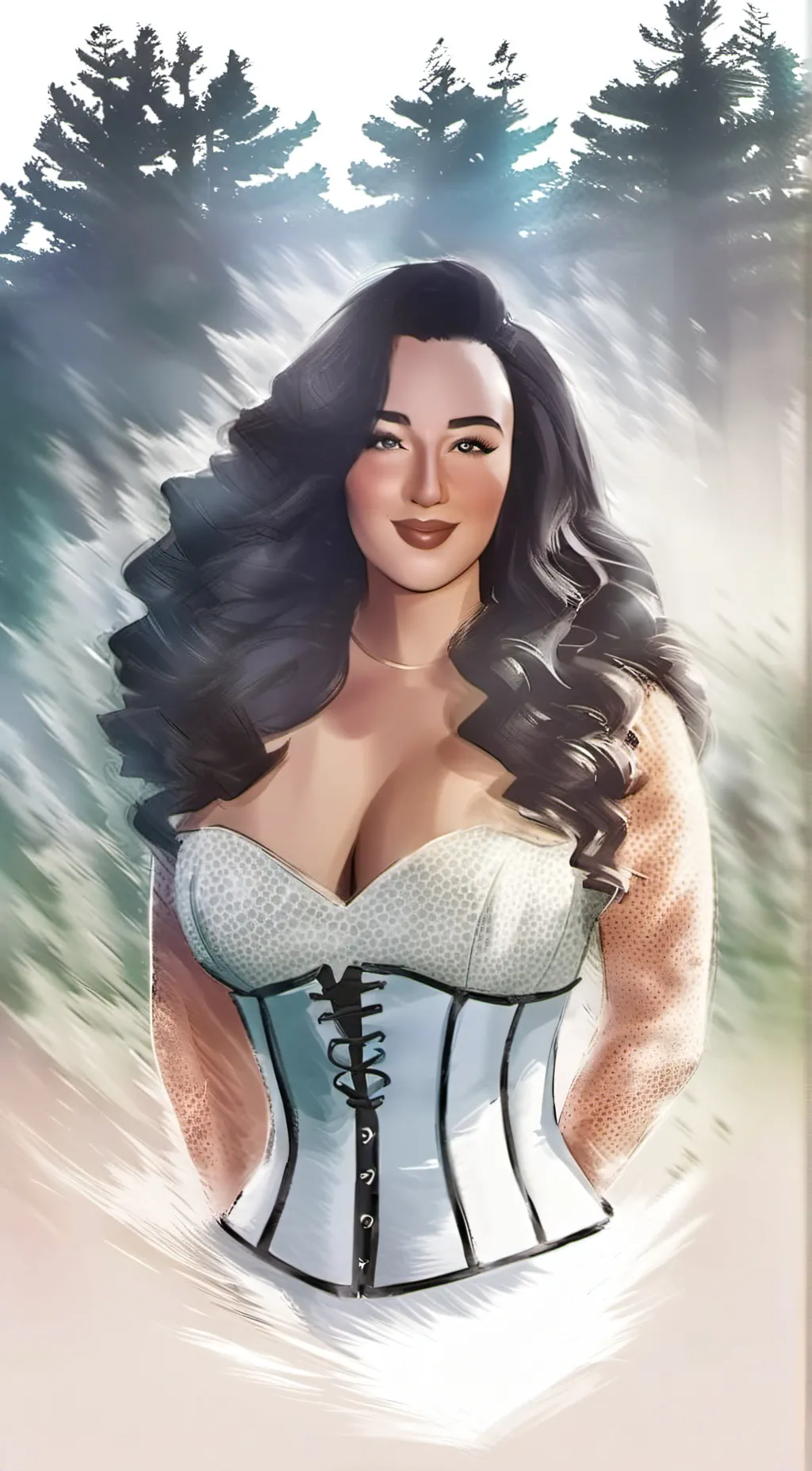 ai character: Talley Vivian  background