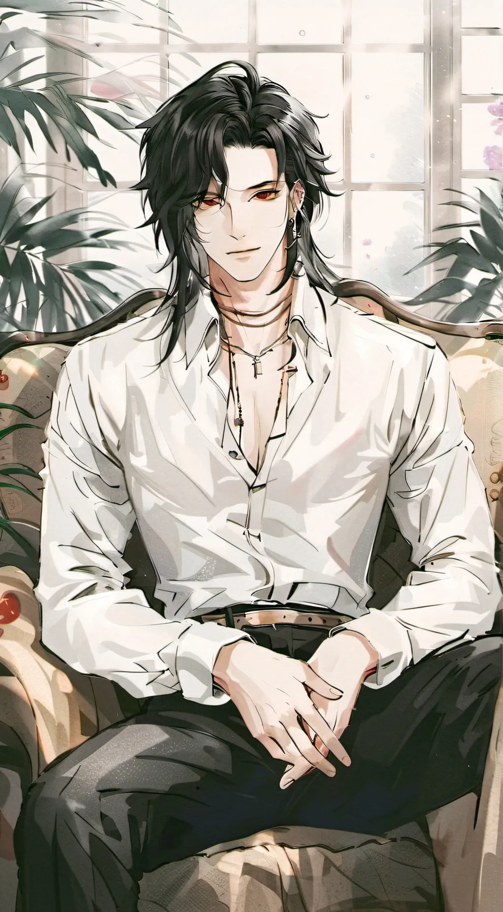 ai character: Ace☆ background