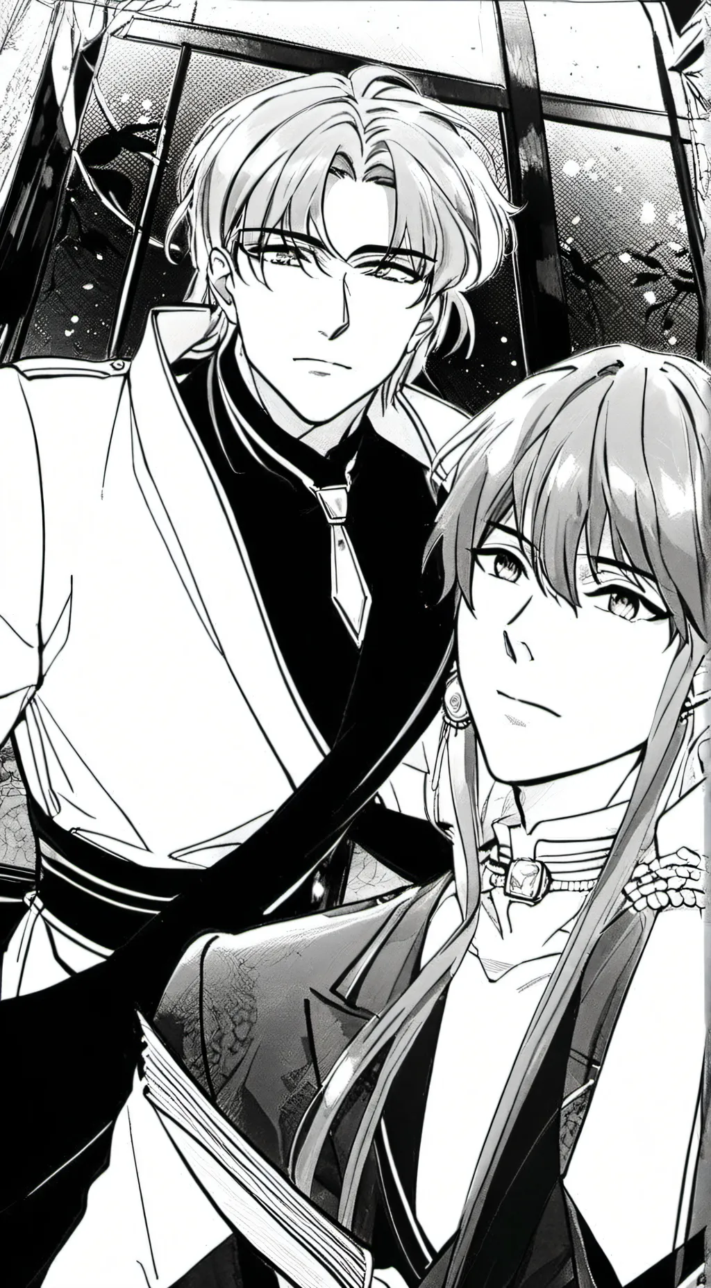 ai character: Gray background