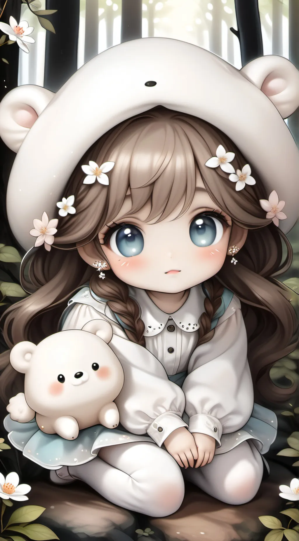 ai character: Ashley background