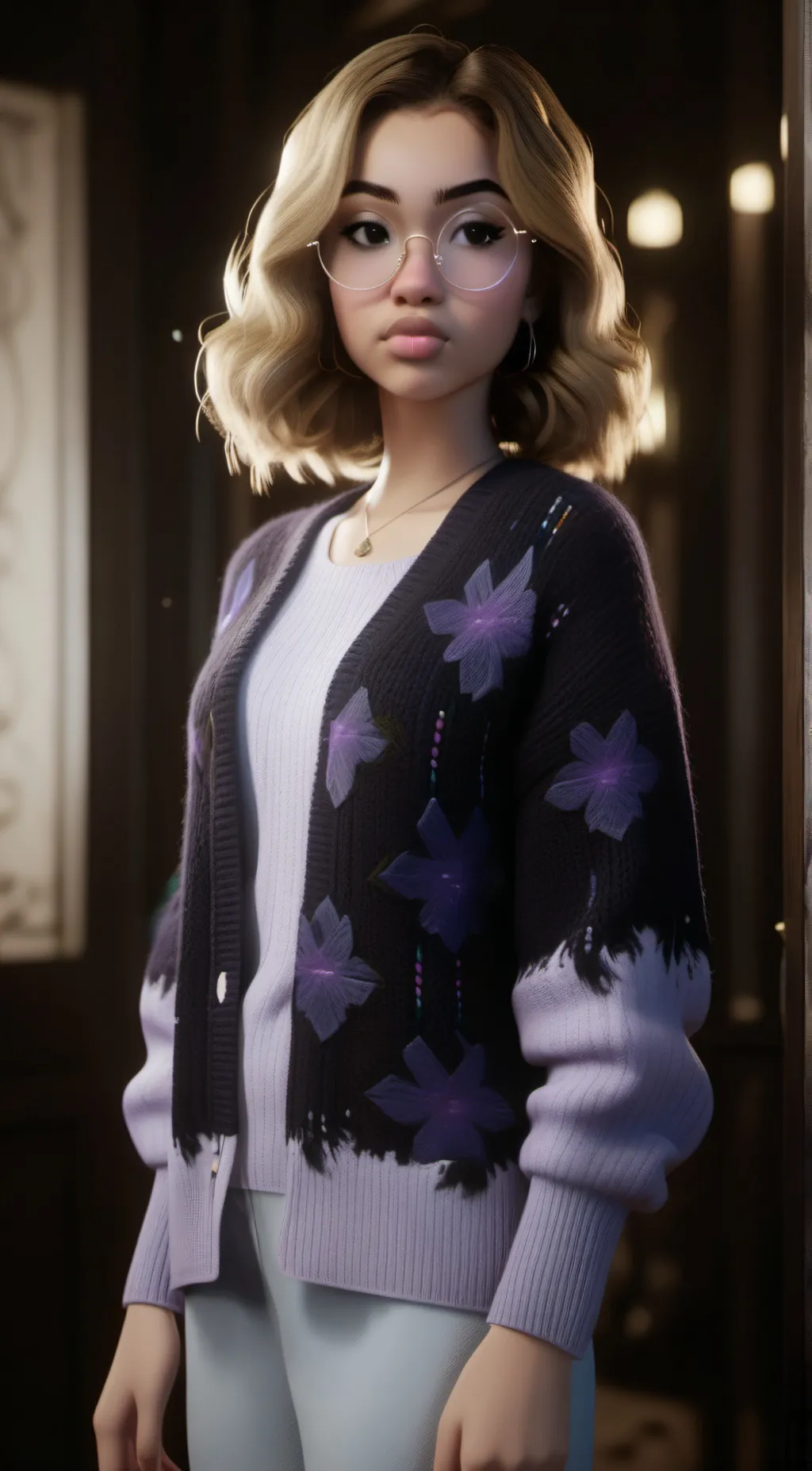 ai character: sophia liscano background