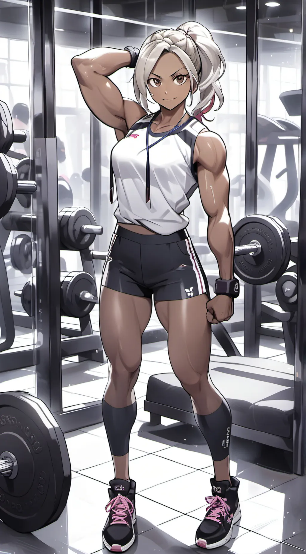 ai character: Ariana background