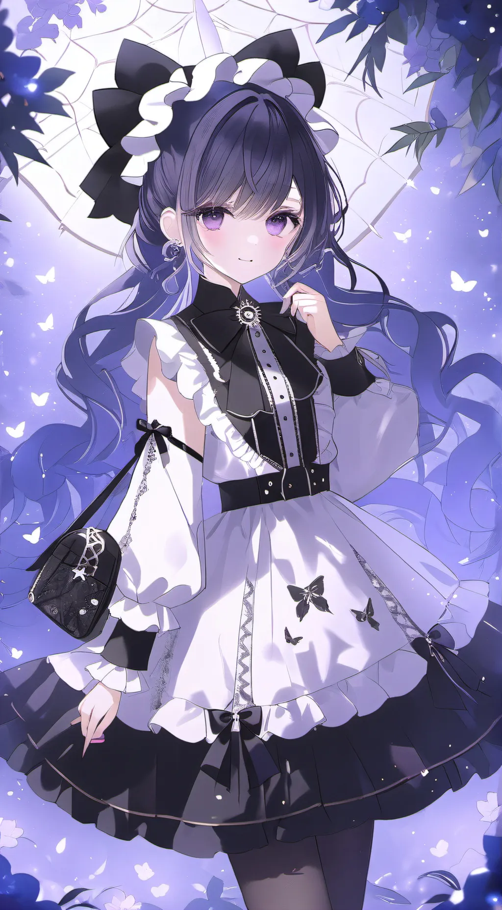 ai character: rose background