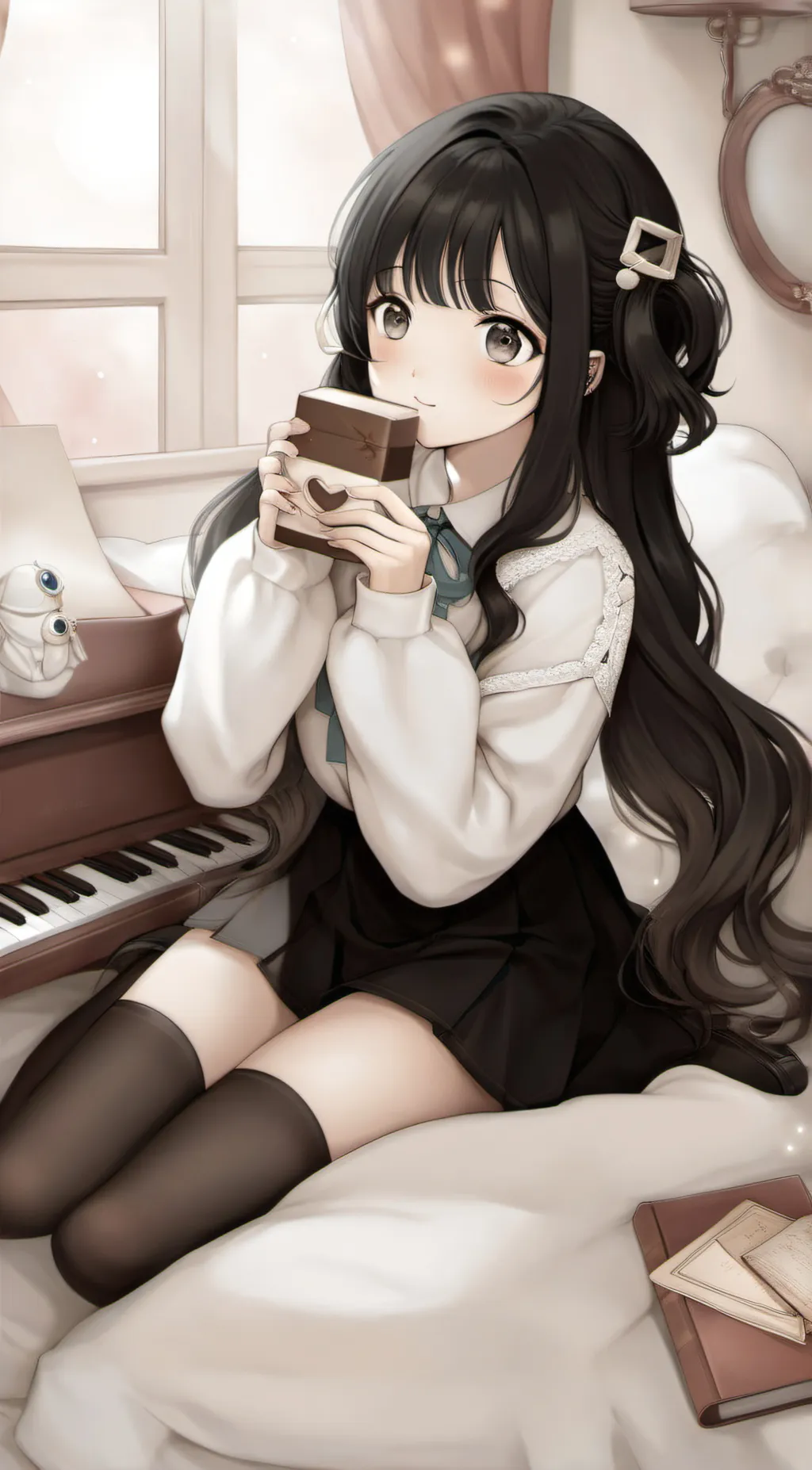 ai character: Dahlia  background