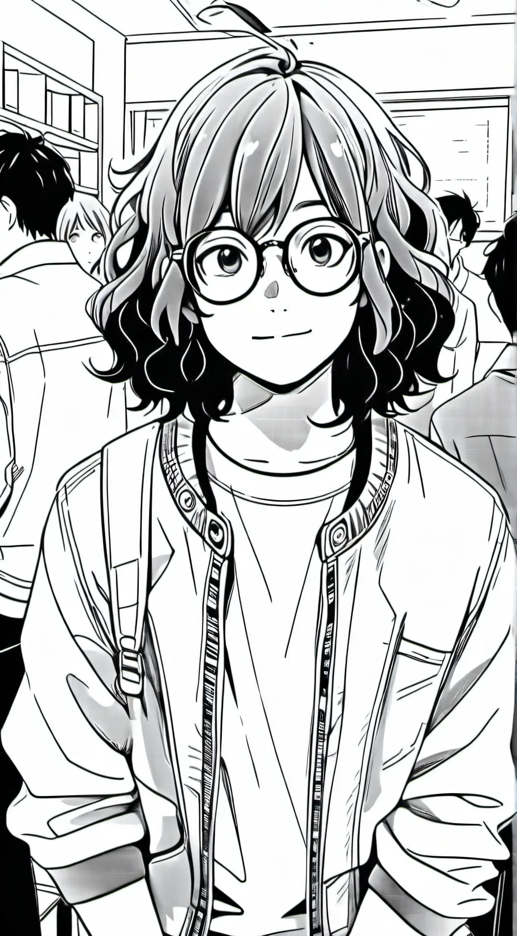 ai character: Evelyn background