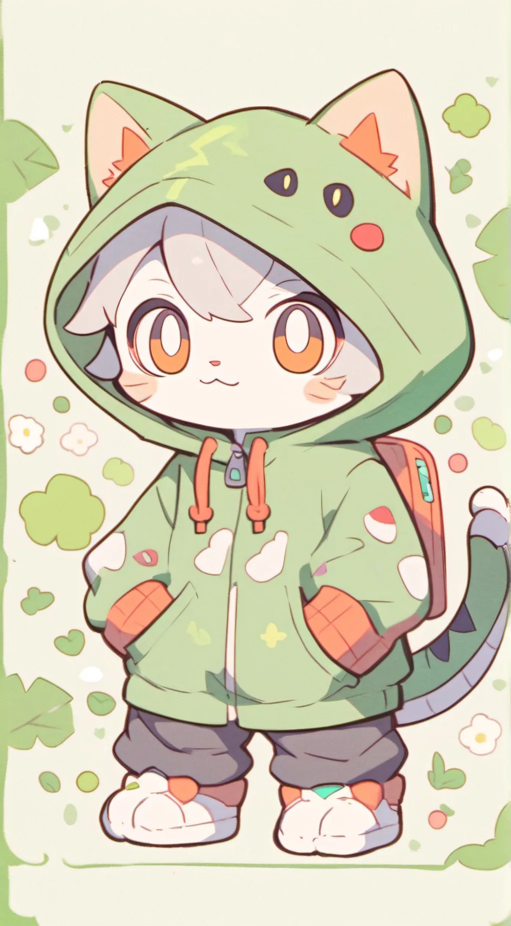 ai character: Max background