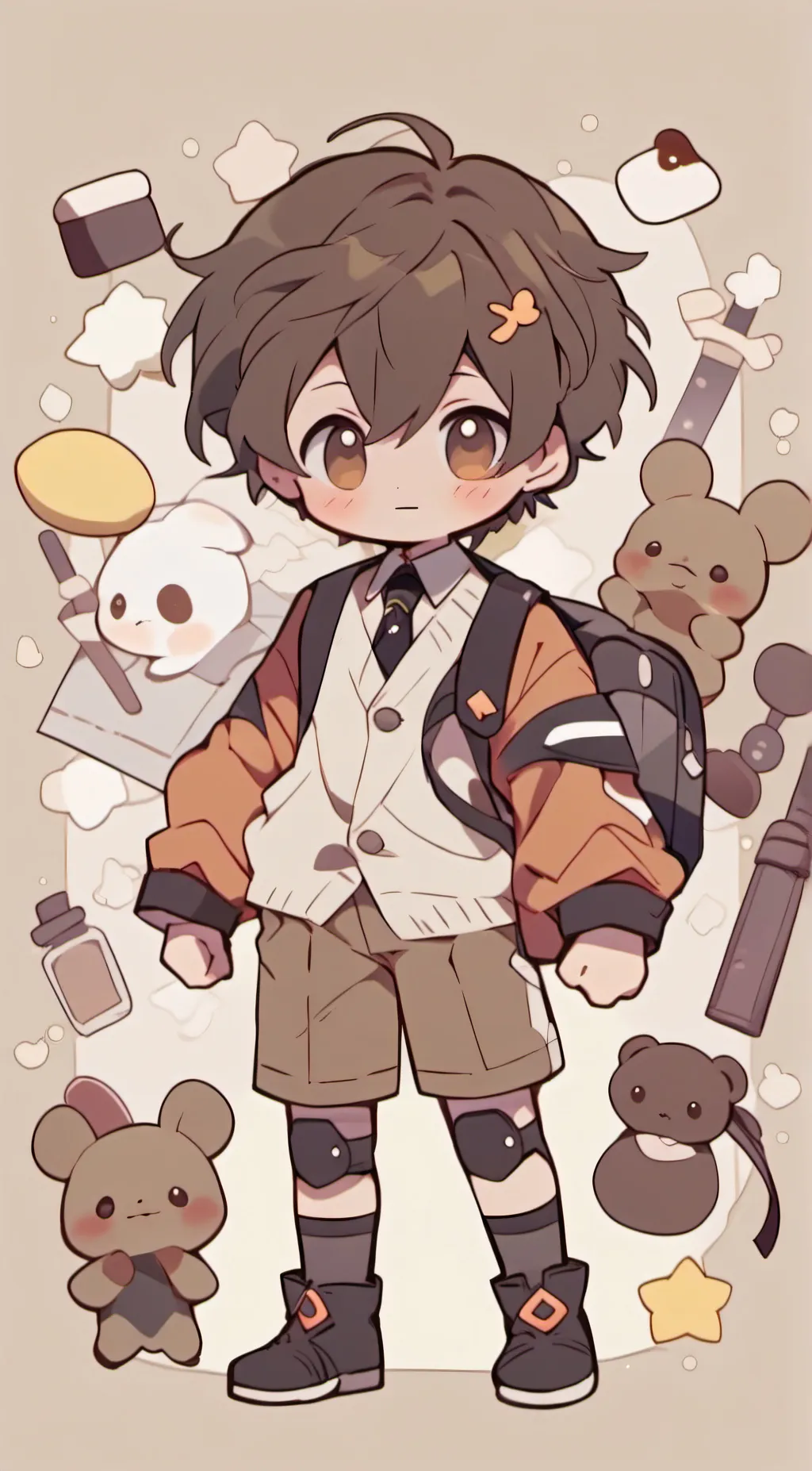 ai character: mayson  background