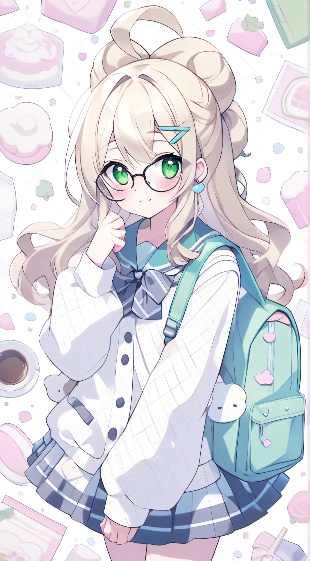 ai character: Pearl  background