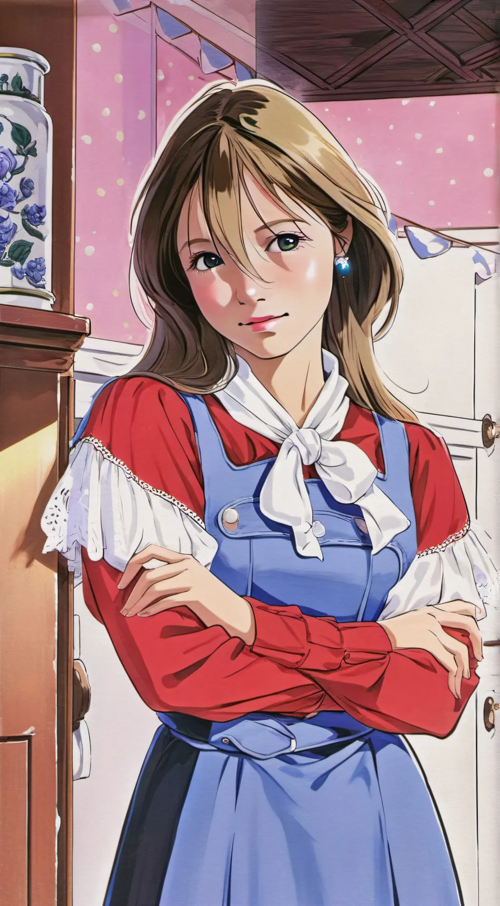 ai character: florie background