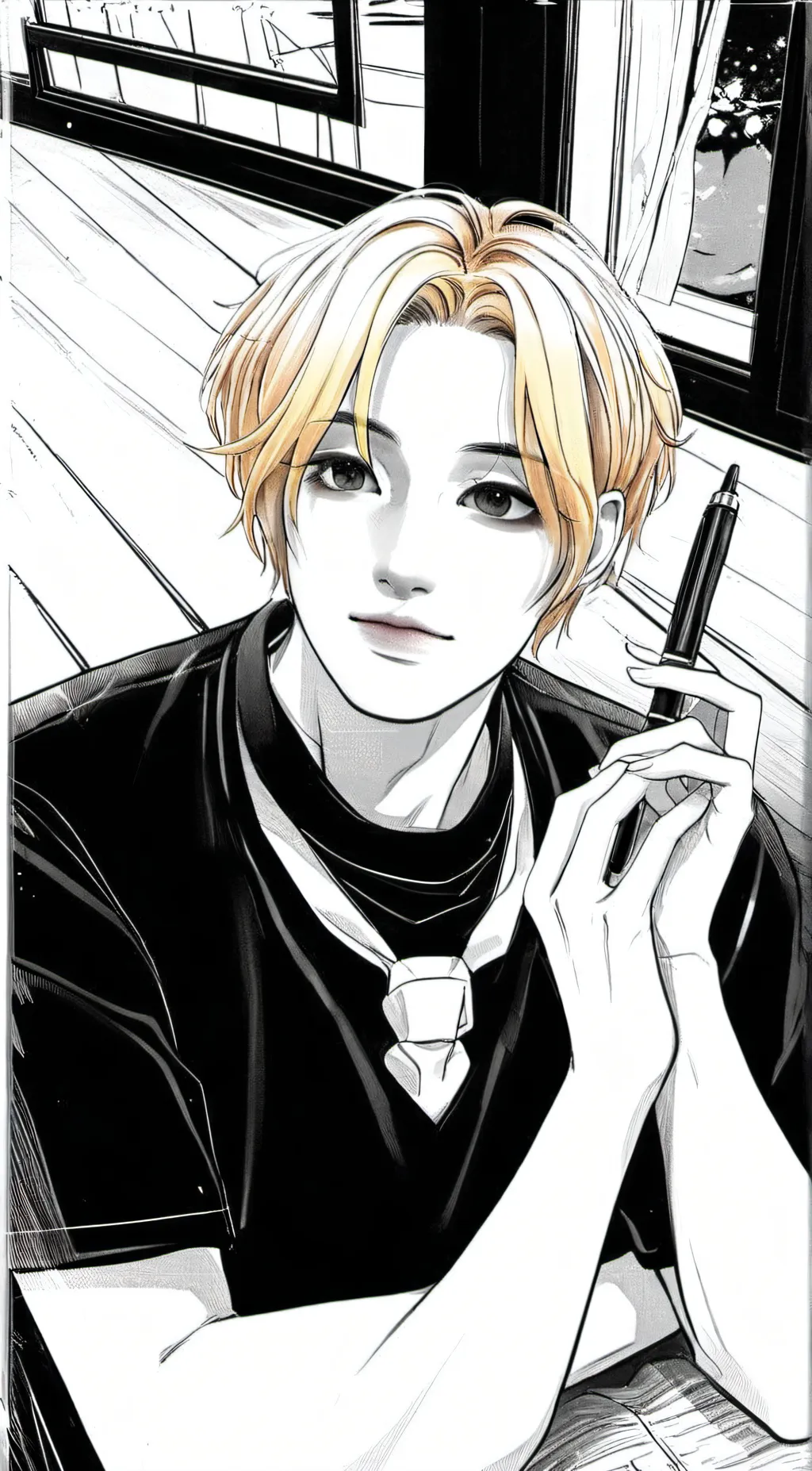 ai character: Mingi background