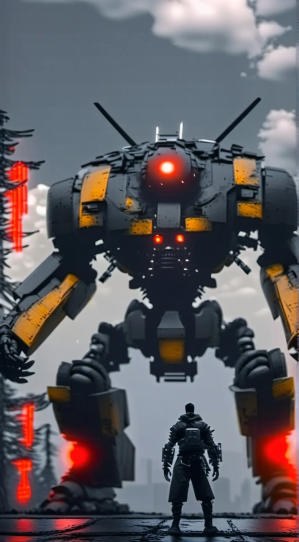 ai character: Sonarre titan &uts background