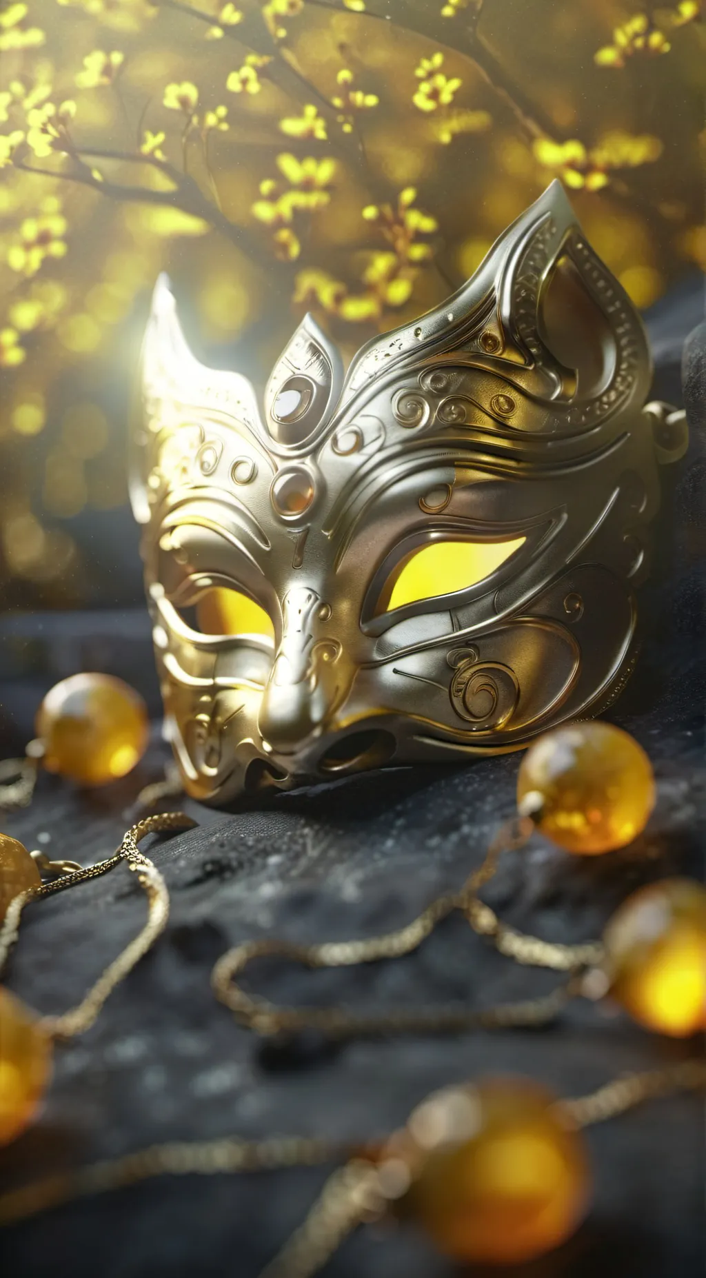 Talkie AI - Chat with golden mask