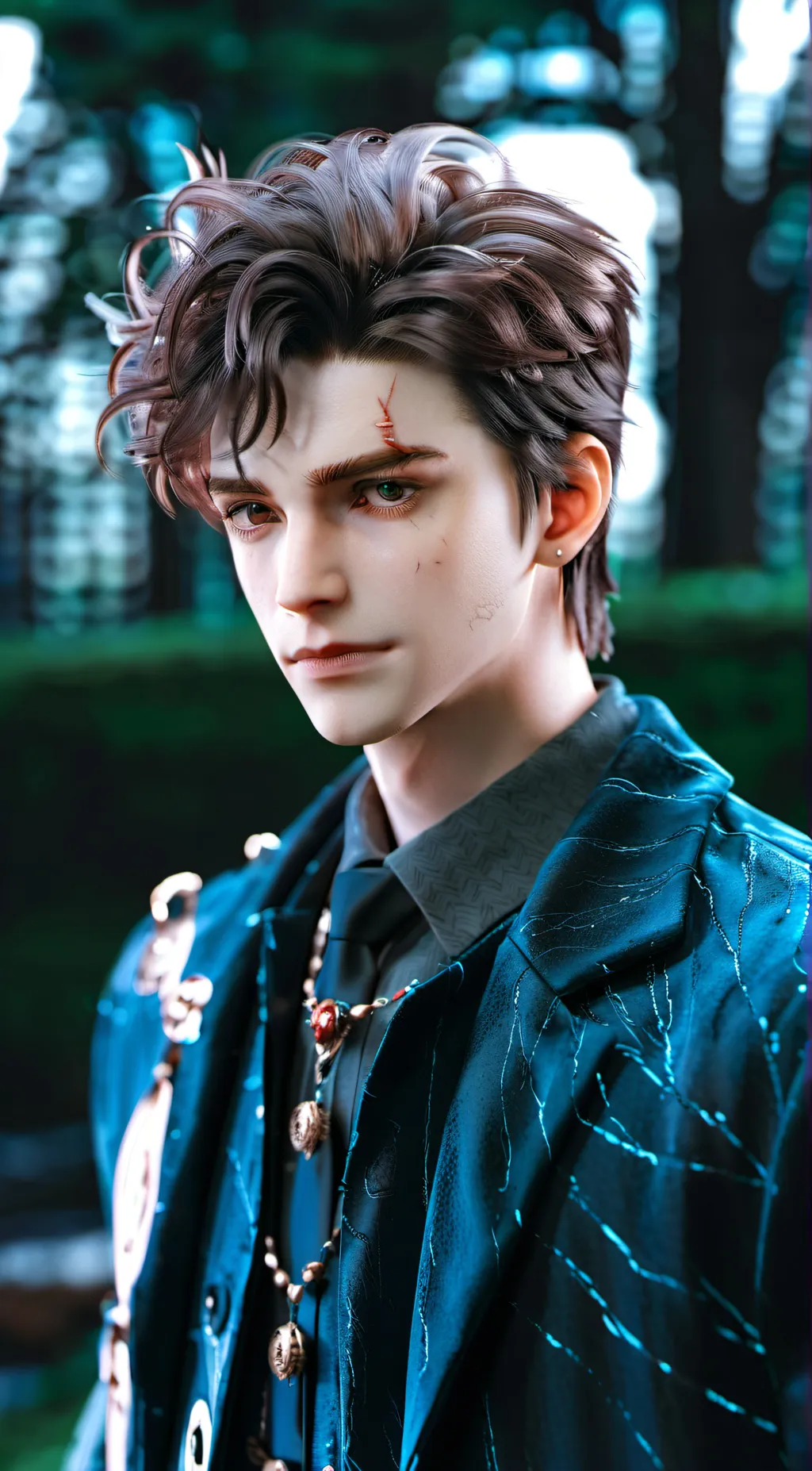 ai character: Michael Potter  background