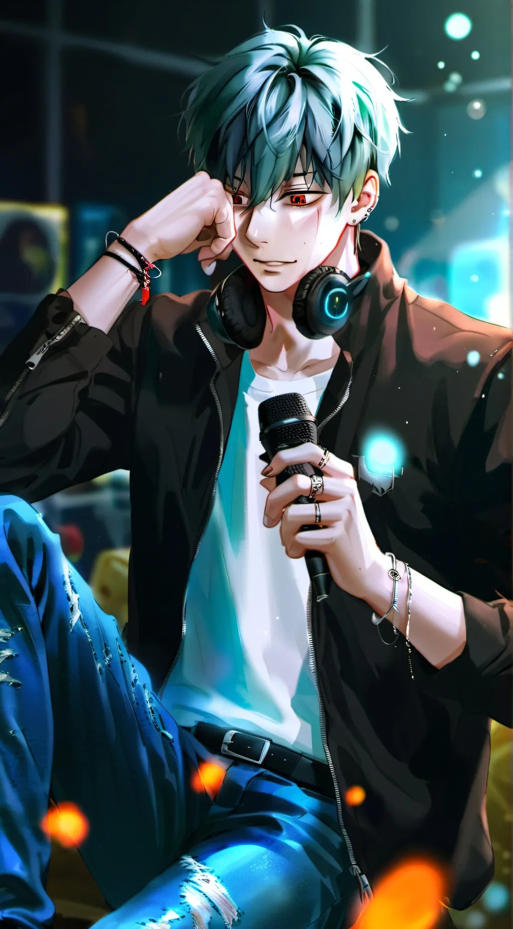 ai character: jake  music freaks background