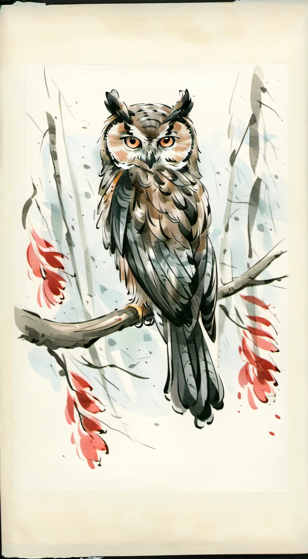 ai character: beavo the olw background