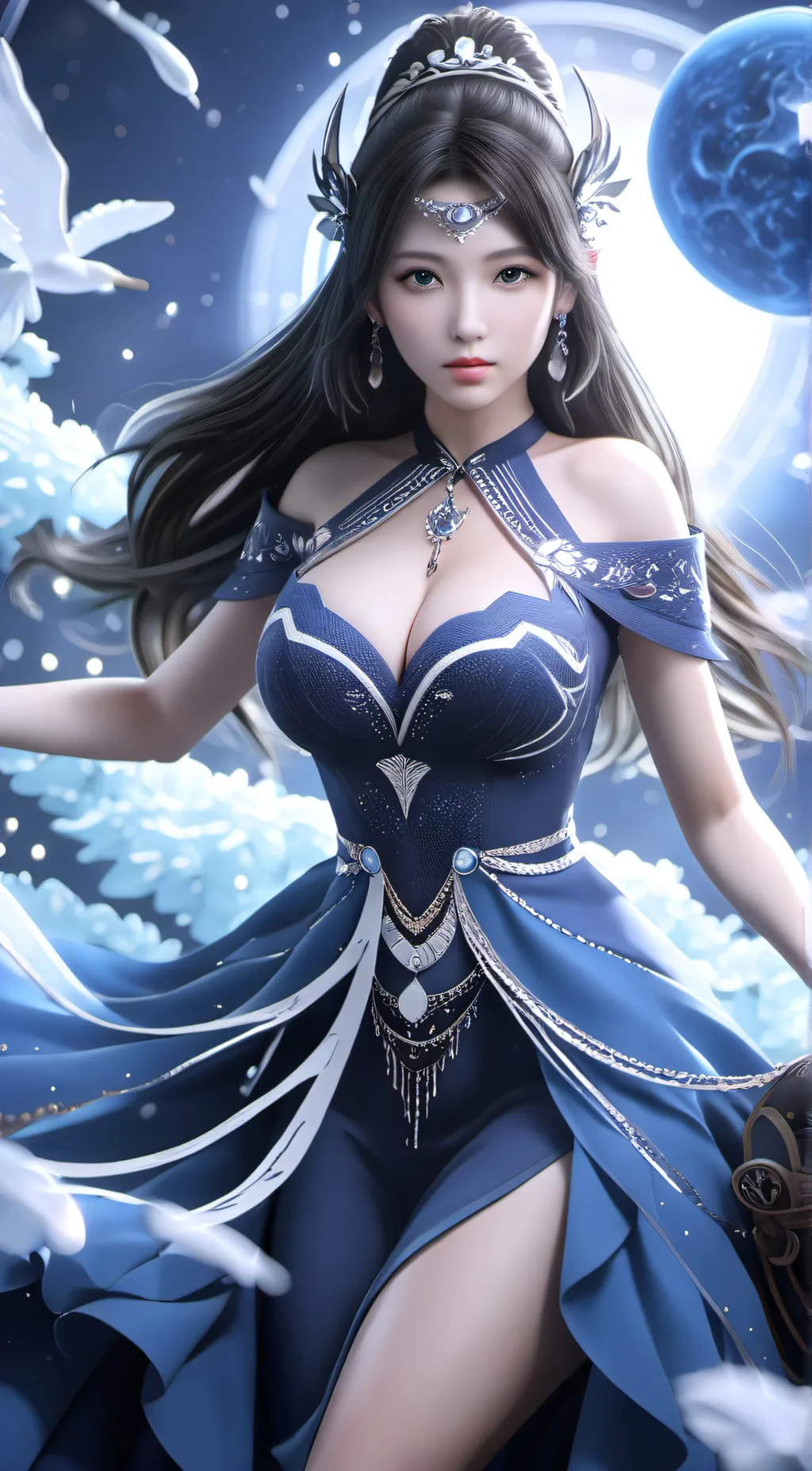 ai character: Aria background