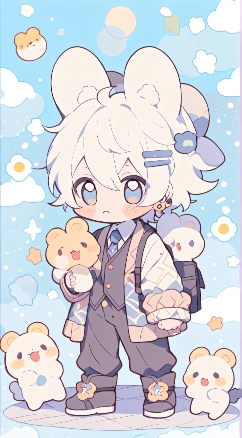 ai character: Linn  background