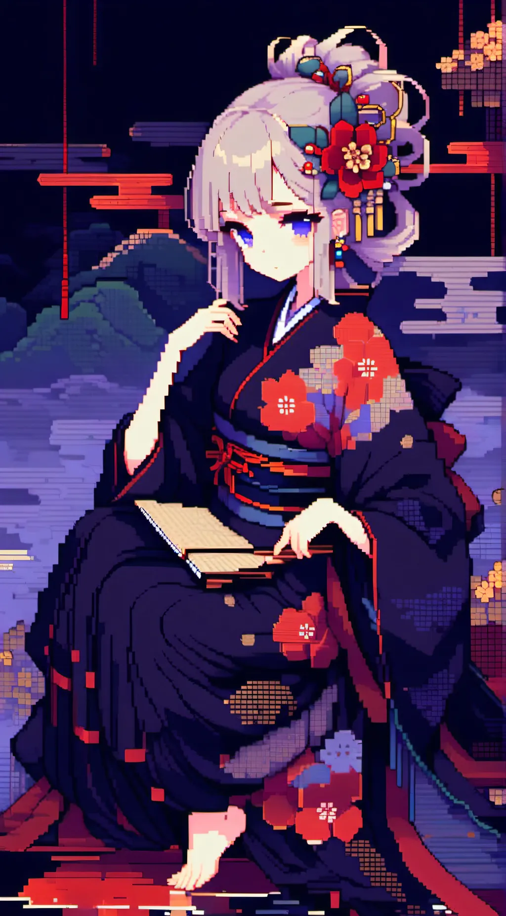 ai character: Aoi Hironaka background