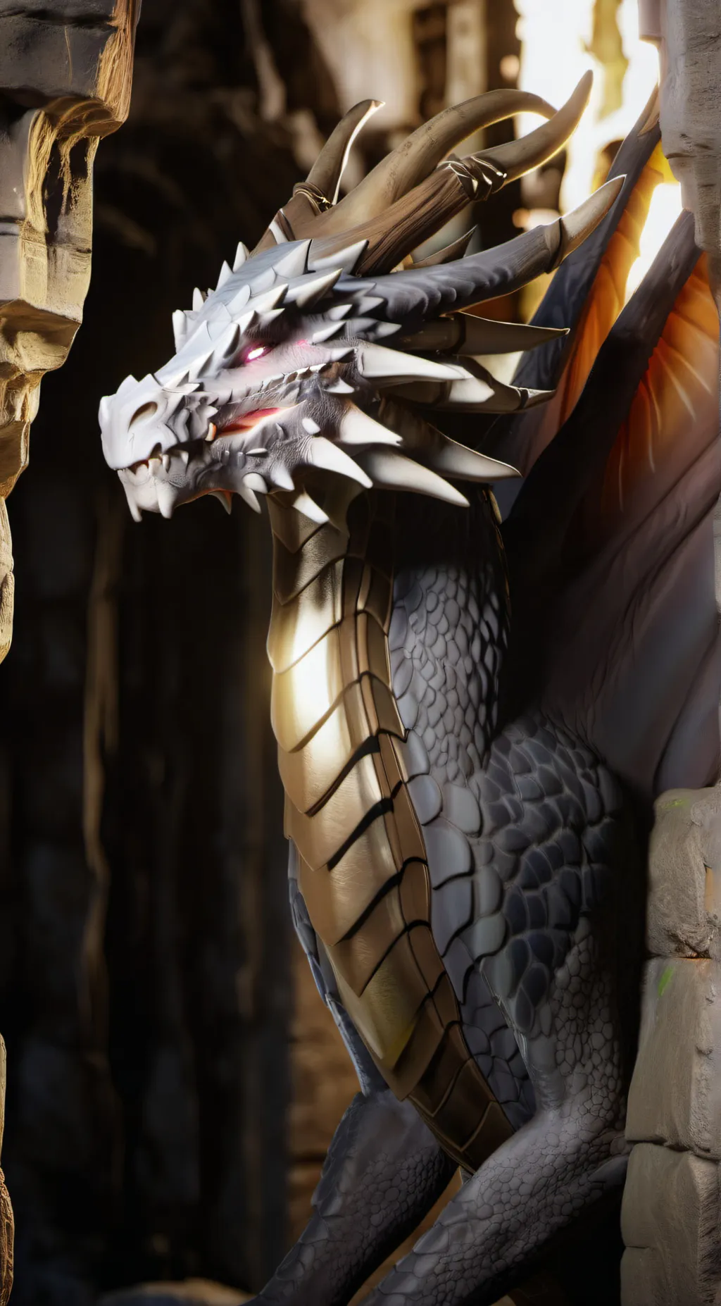 ai character: Dragon Sacrifice background