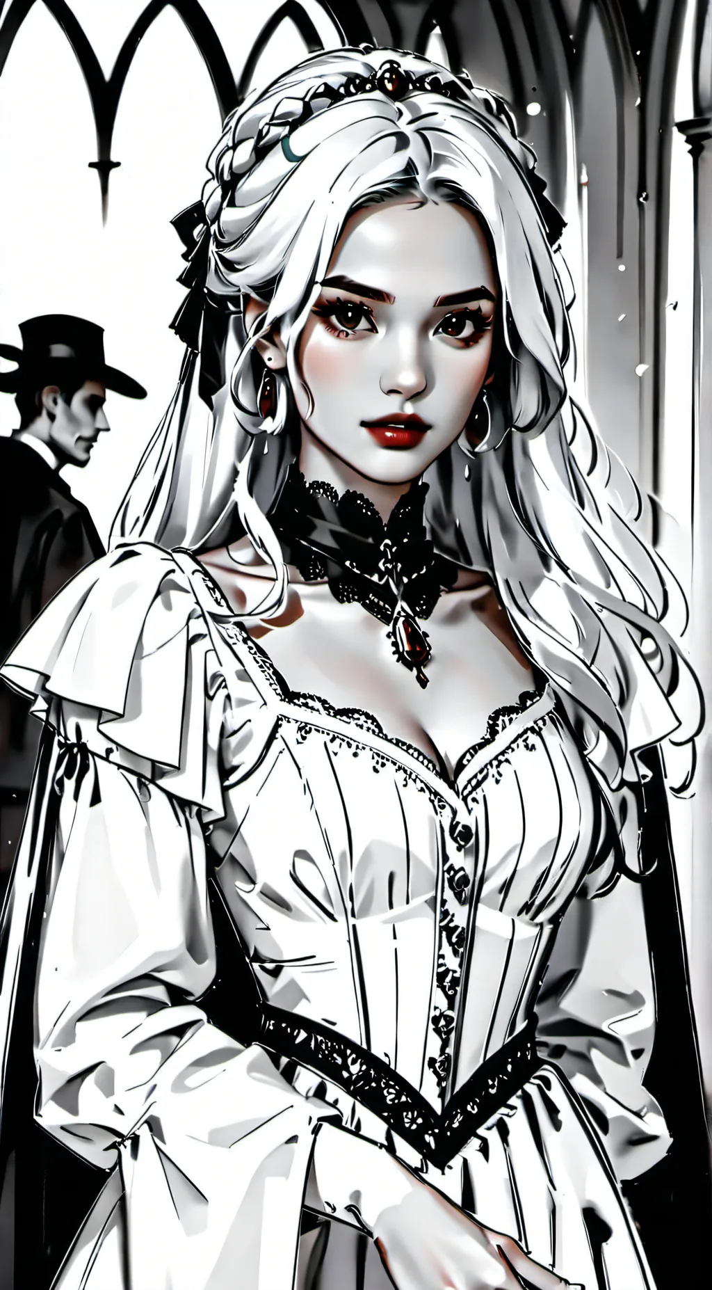 ai character: Charlotte  background