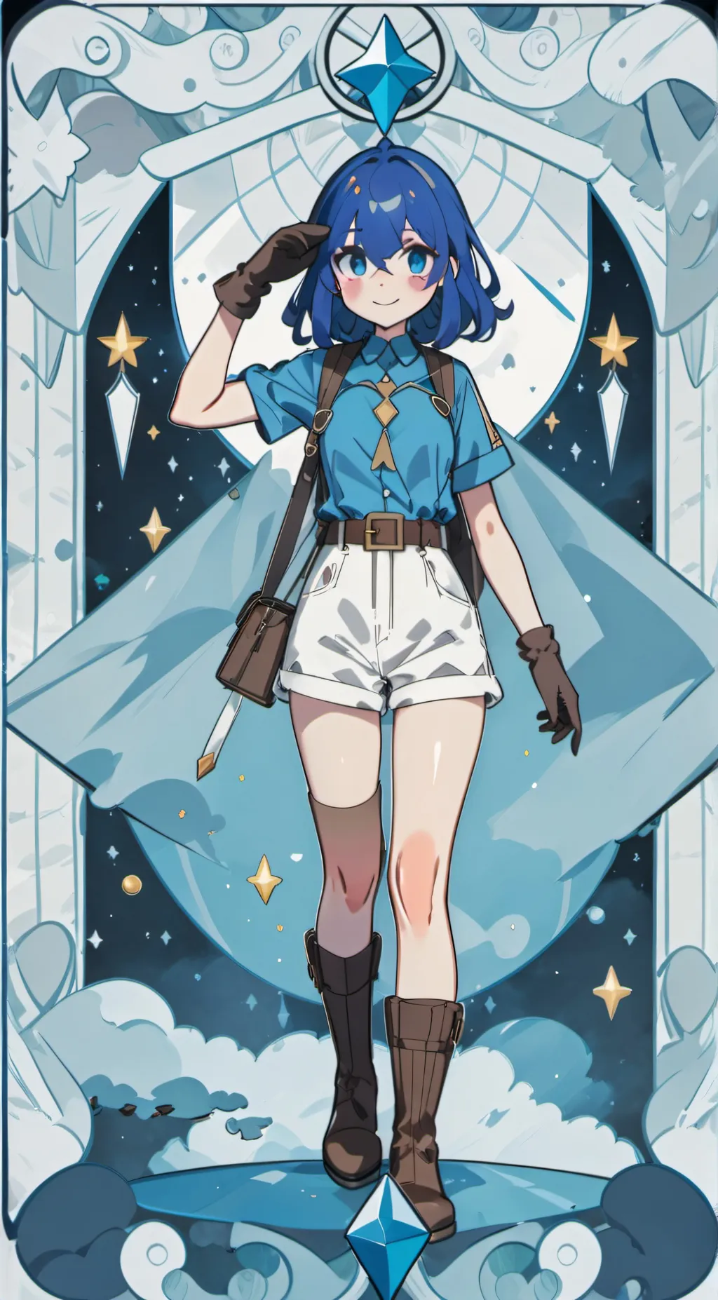 ai character: Funneh background