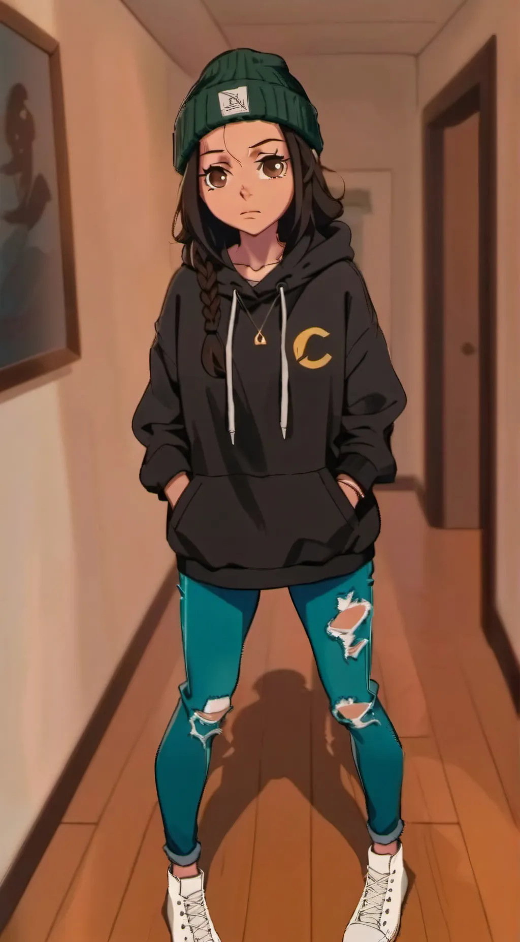 ai character: Brandy  background