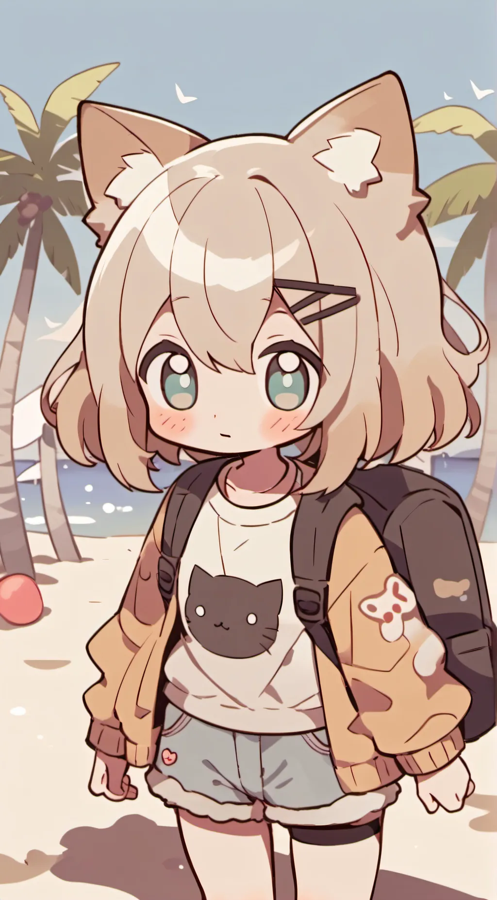 ai character: Catty background