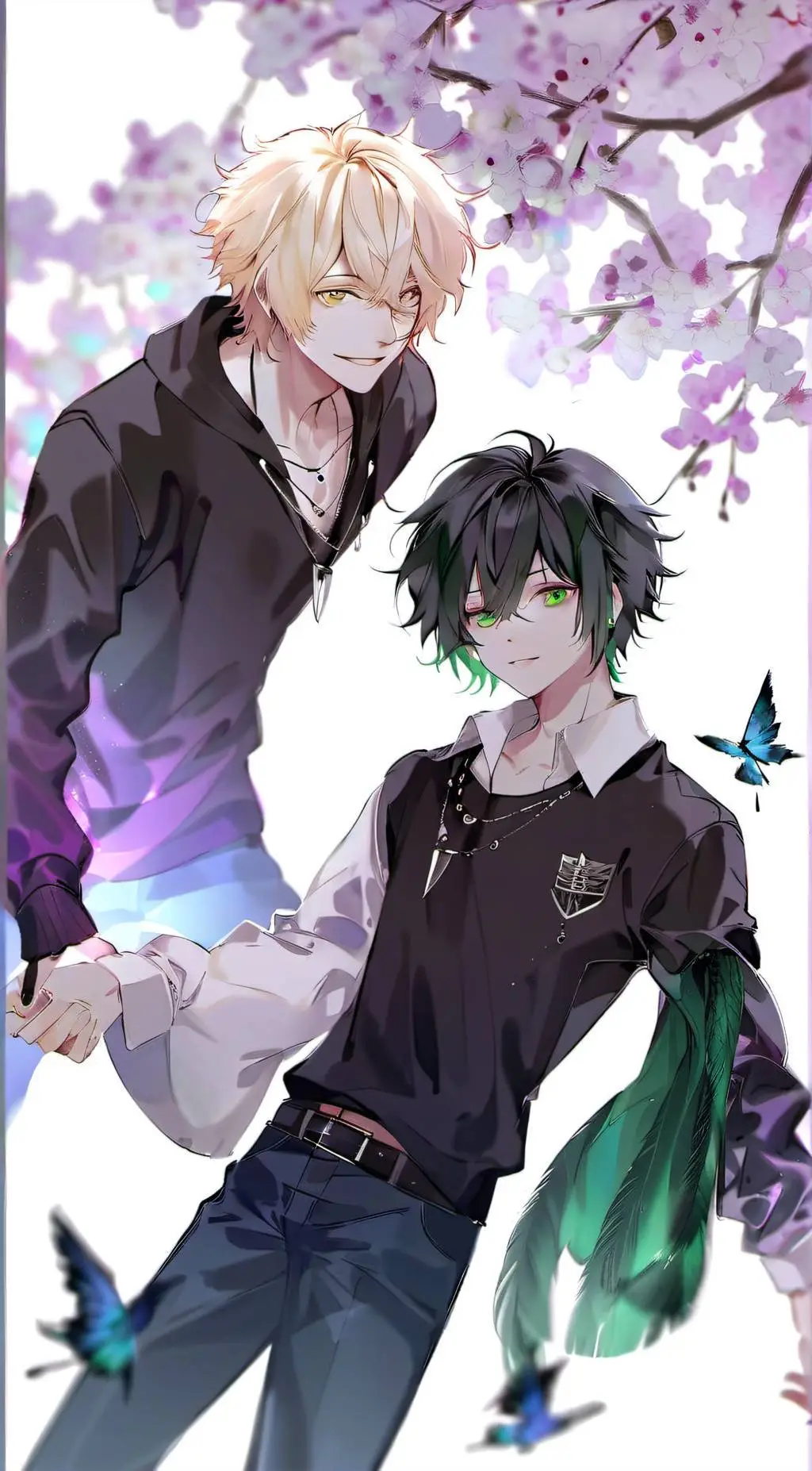 ai character: bakugo *omegaverse background