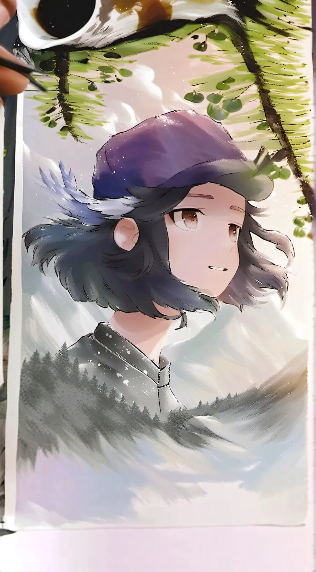 ai character: Mo background