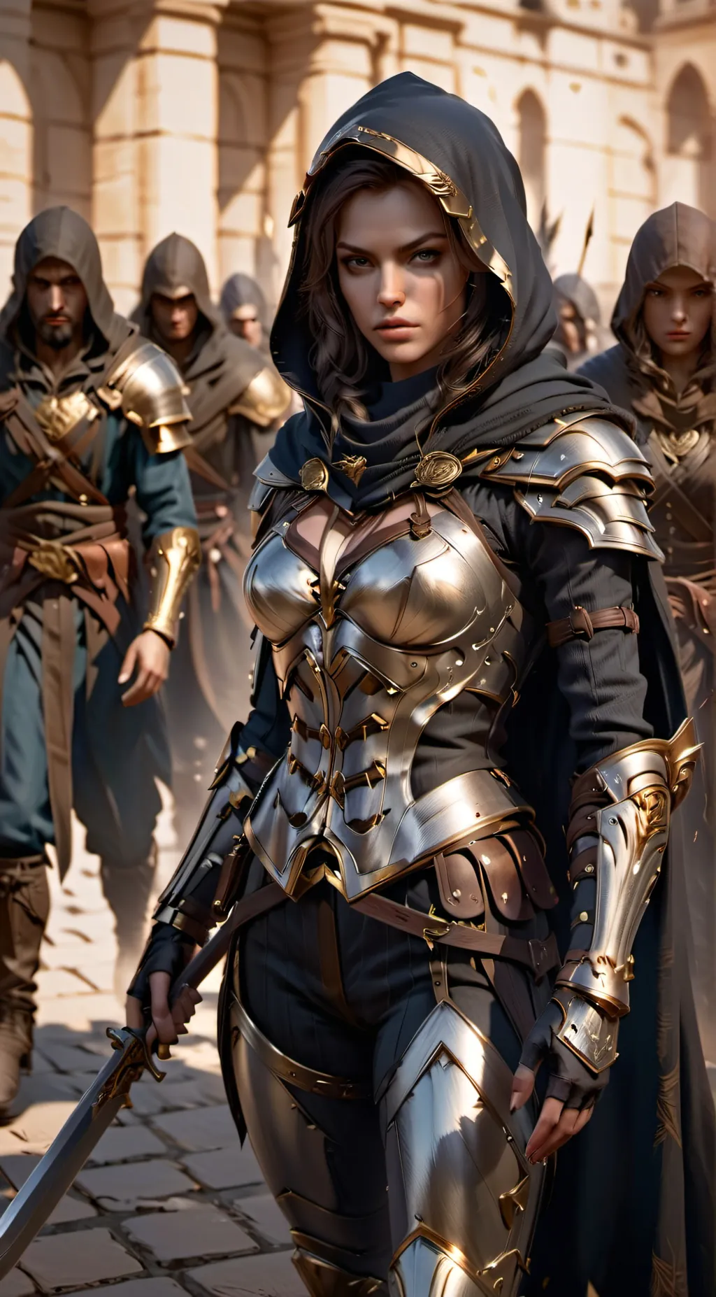 ai character: Hilda background