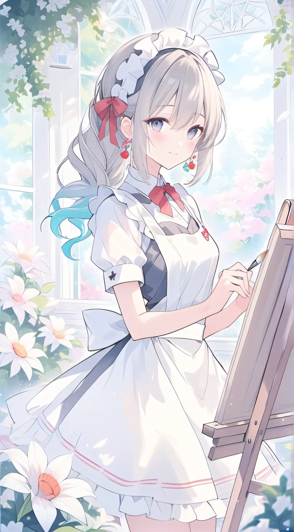 ai character: Ariane background