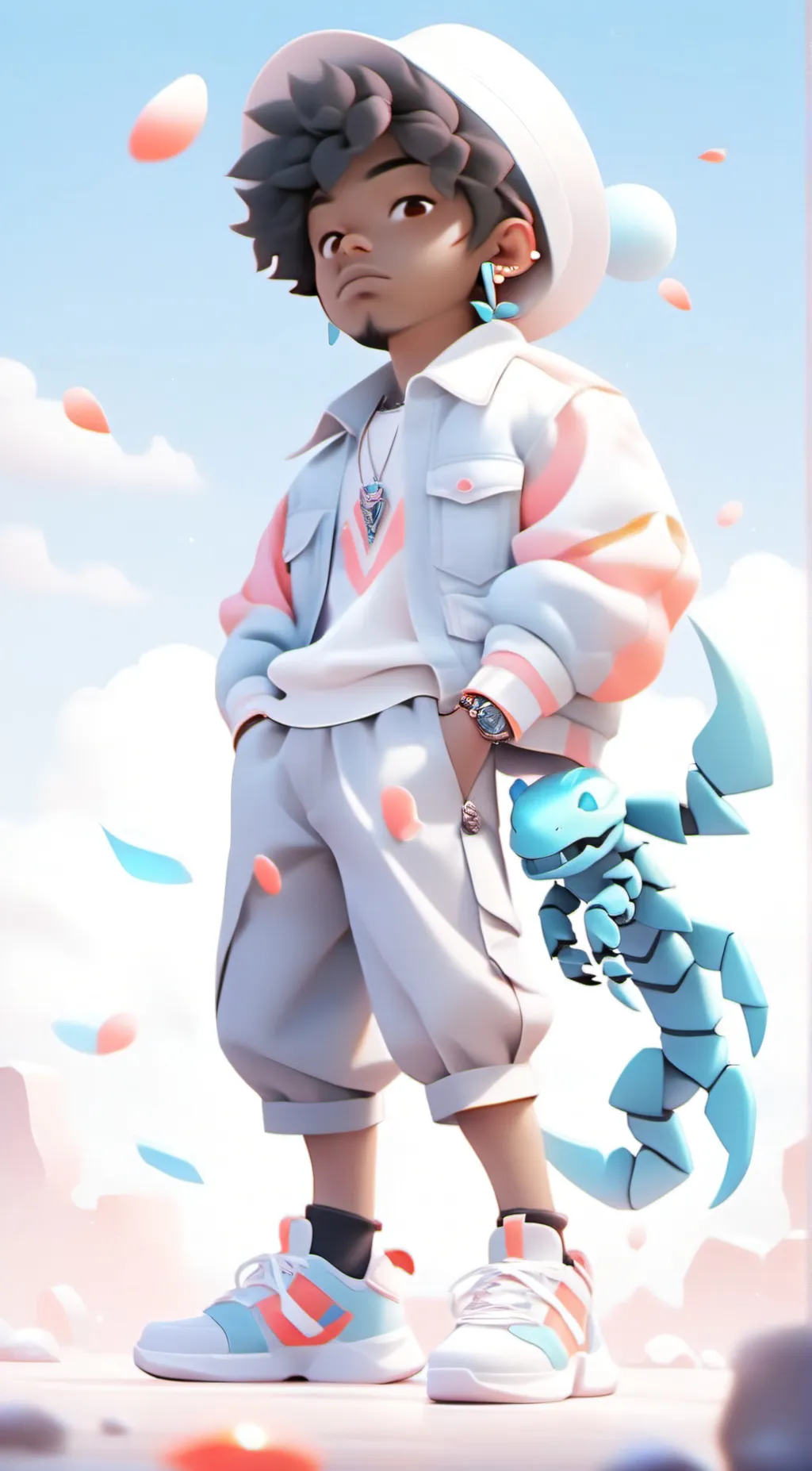 ai character: Noah  background