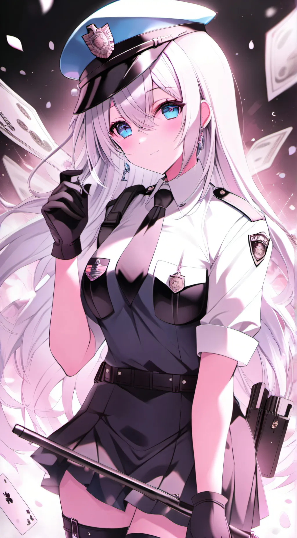 ai character: Officer Lina background