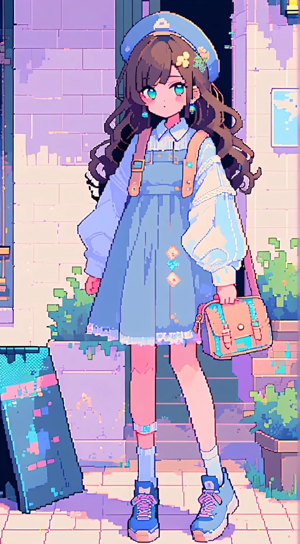 ai character: Melody  background