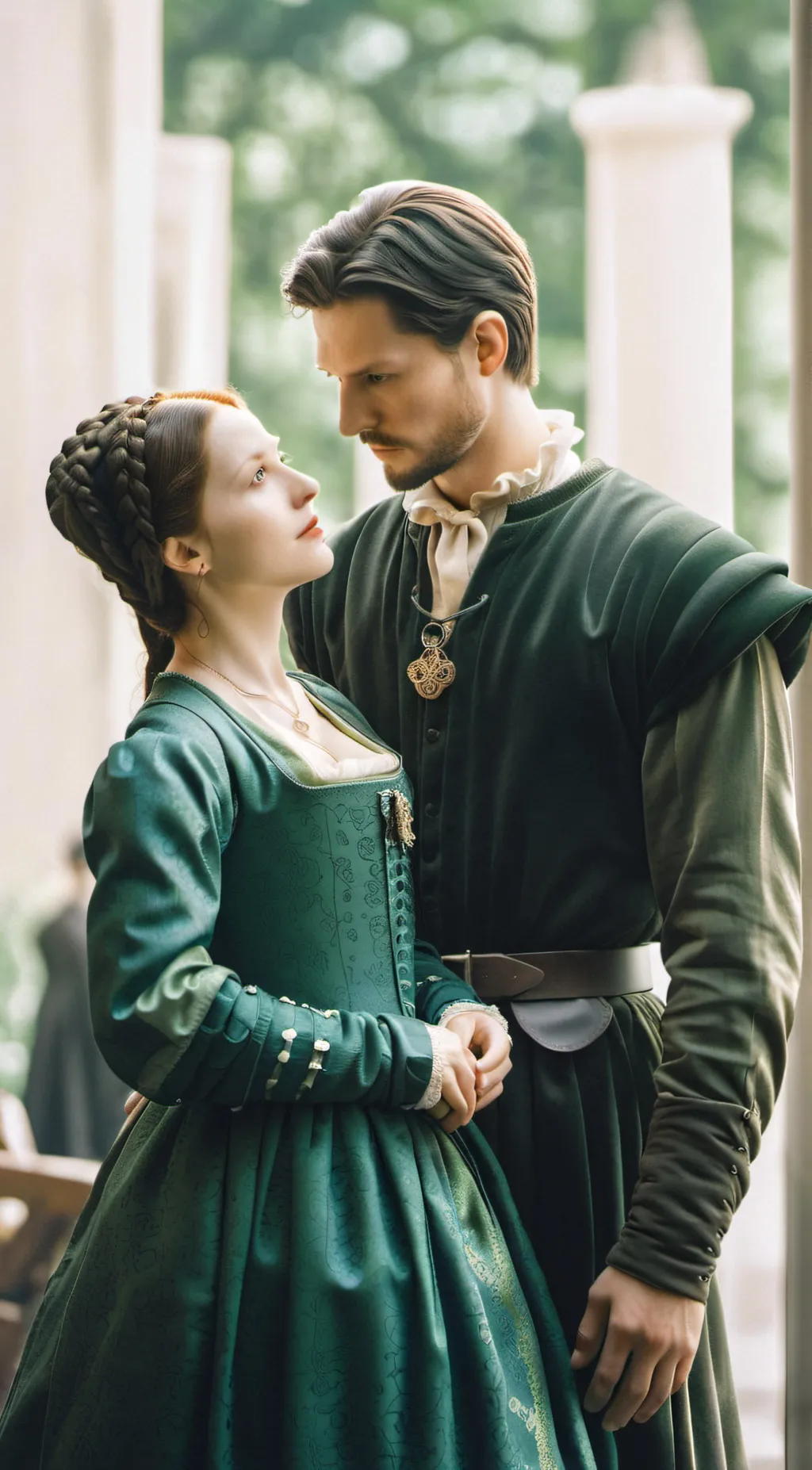 ai character: Anne Boleyn  background